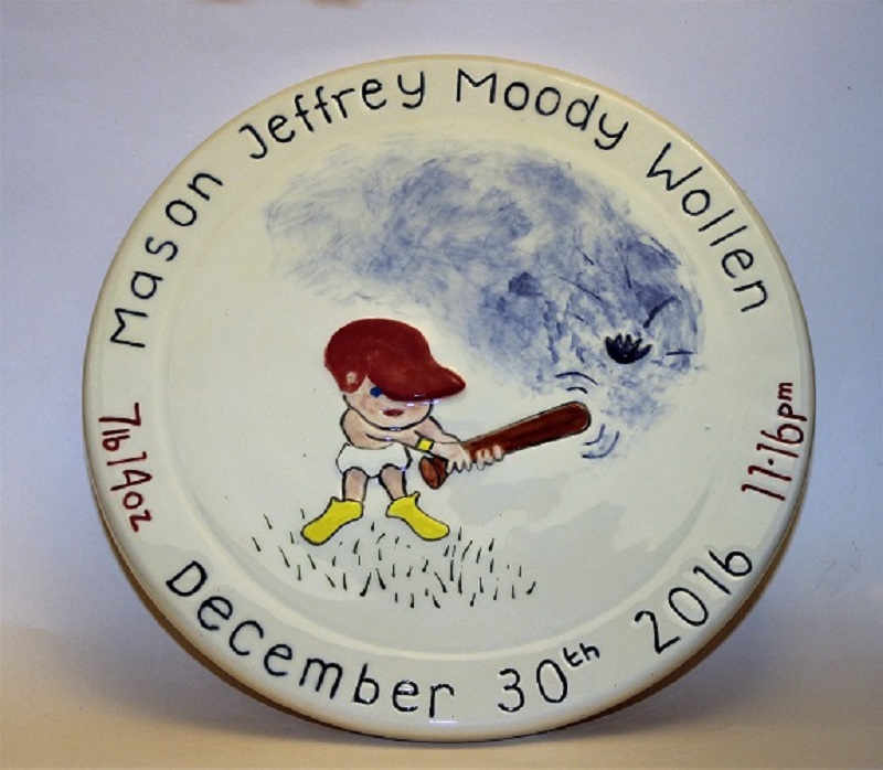 Baby plate for Mason
