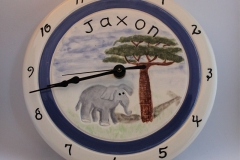 Baby nursery clock